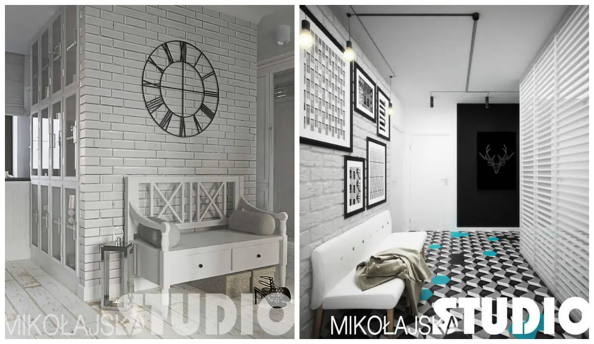 Przedpokój projekt Mikołajska Studio