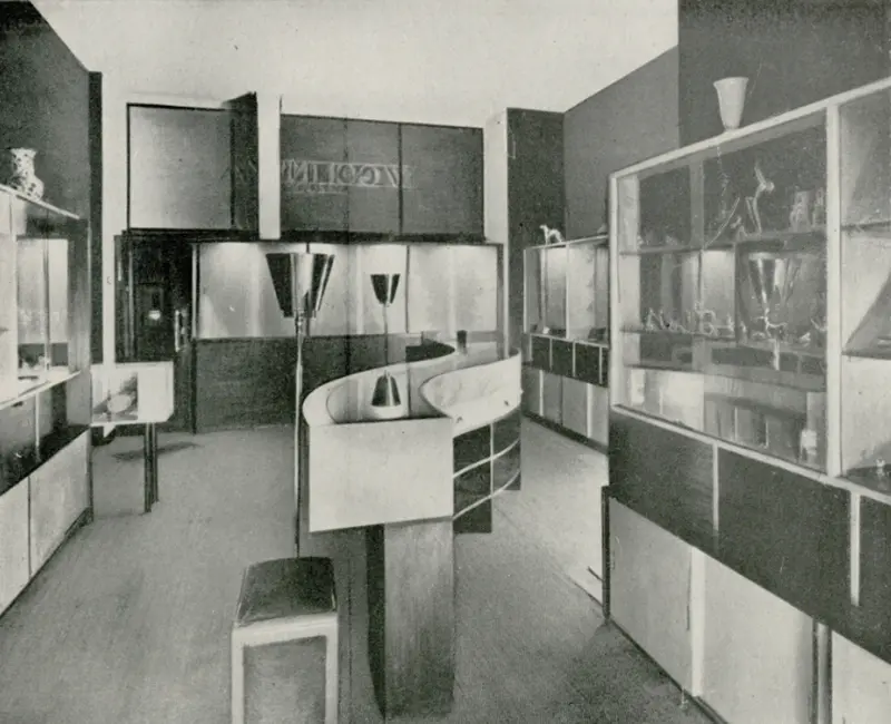 Wnętrze restauracji Żywiec w Warszawie (projekt Jerzy Sosnkowski)