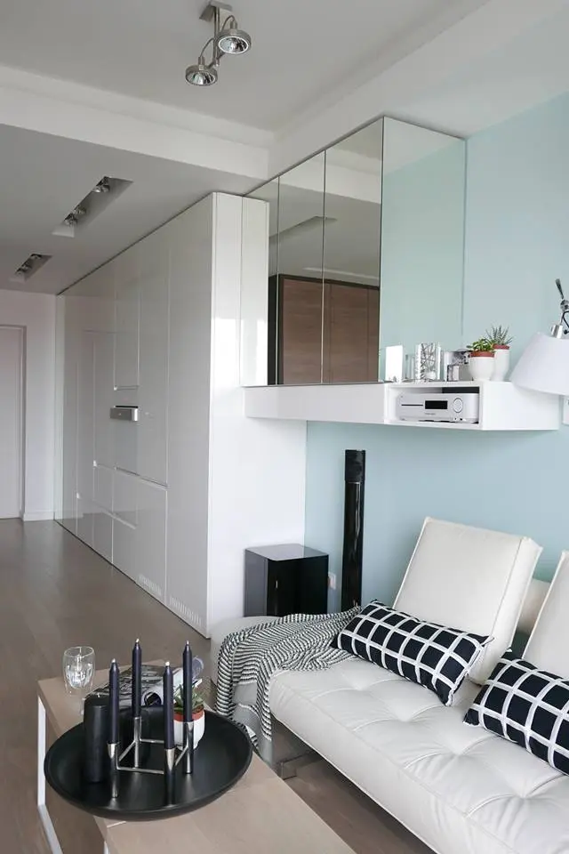 Projekt wnętrza 35m2 ArchOmega Ponadczasowe Projekty Wnętrz