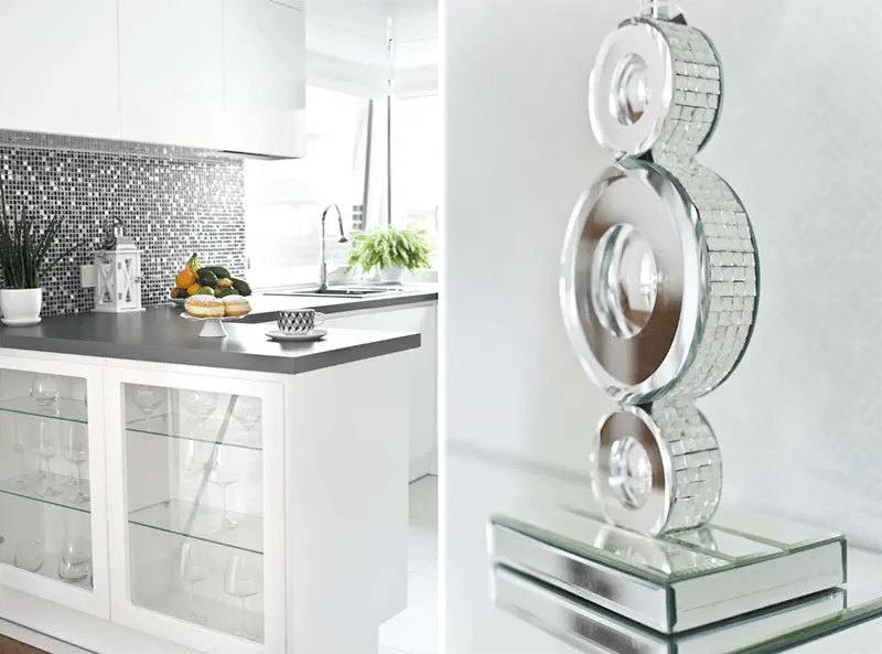 Wysokopołyskowe faktury to nieodłączny element stylu glamour