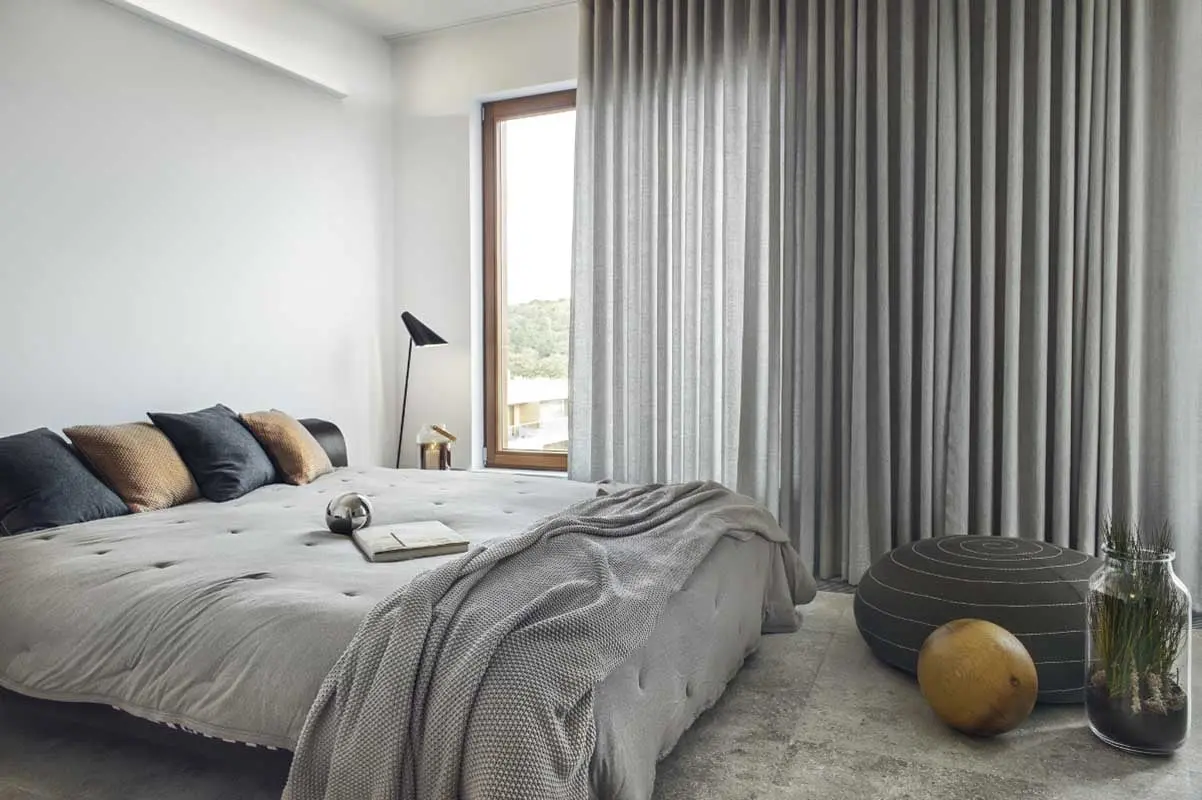 Przytulna sypialnia | proj. LOFT Magdalena Adamus, photo: Tom Kurek