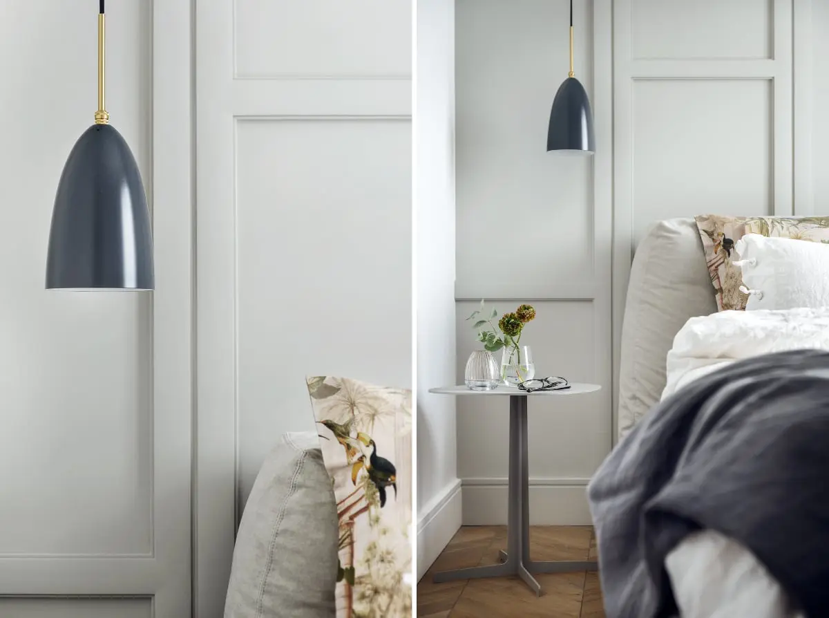 Przytulna sypialnia | proj. LOFT Magdalena Adamus, photo: Tom Kurek