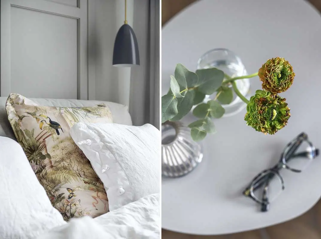 Przytulna sypialnia | proj. LOFT Magdalena Adamus, photo: Tom Kurek