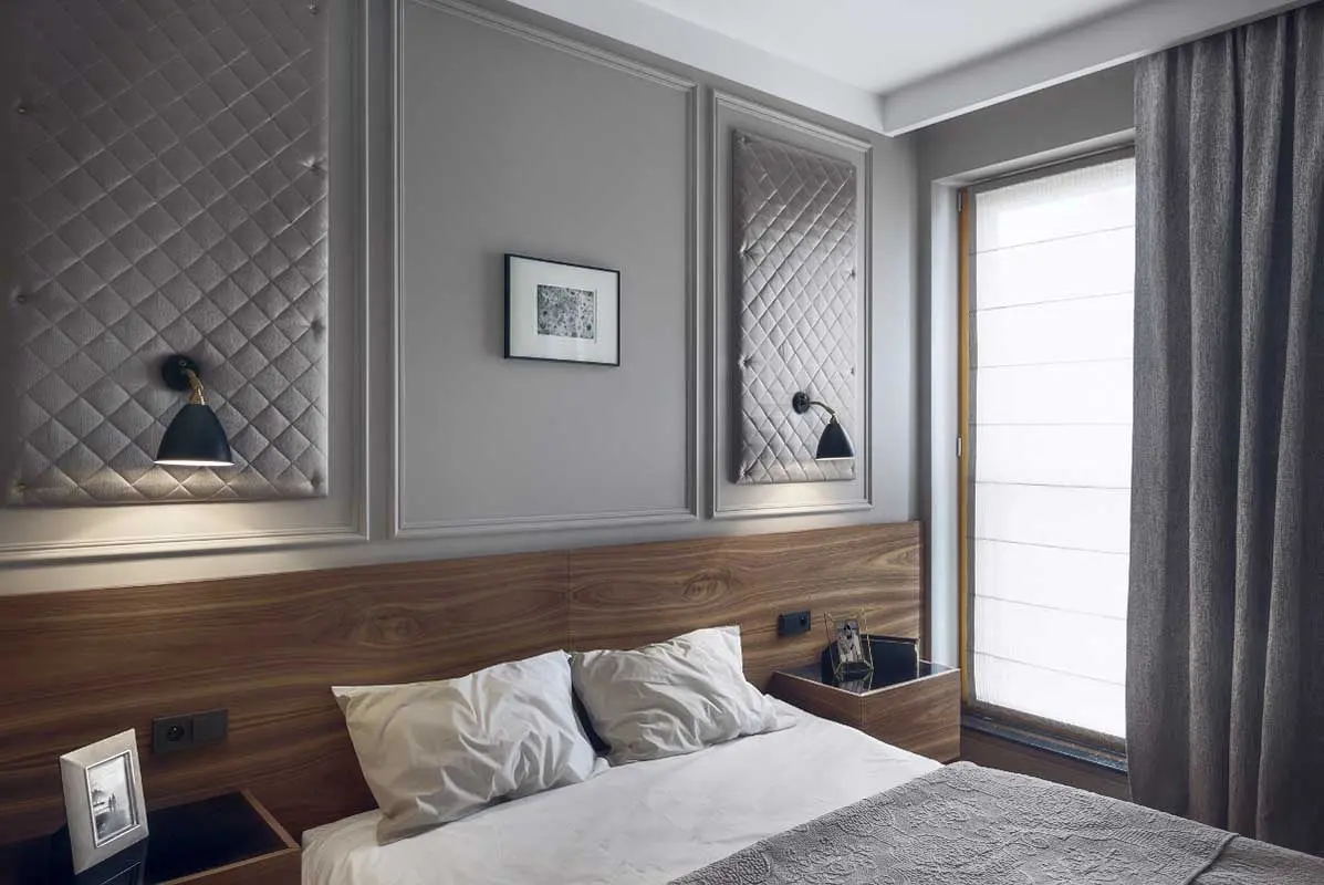 Niezwykle przytulna sypialnia, proj. JT Grupa, photo: Tom Kurek