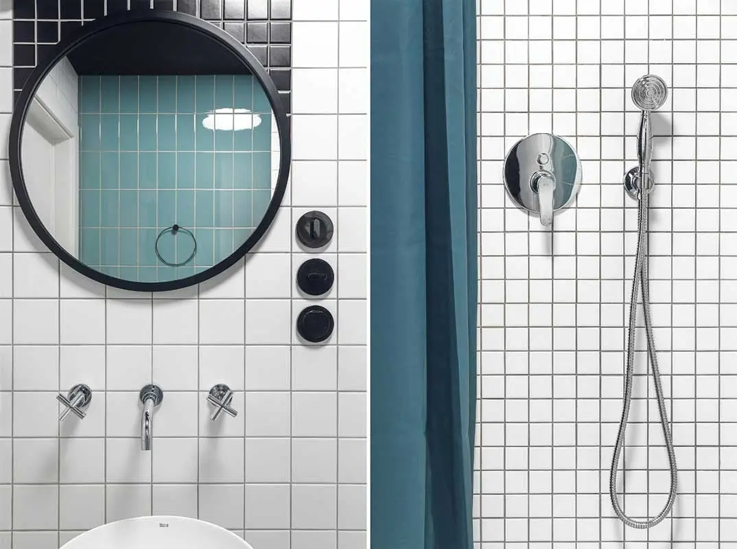 Projekt małej łazienki | proj. Interurban, photo: Tom Kurek