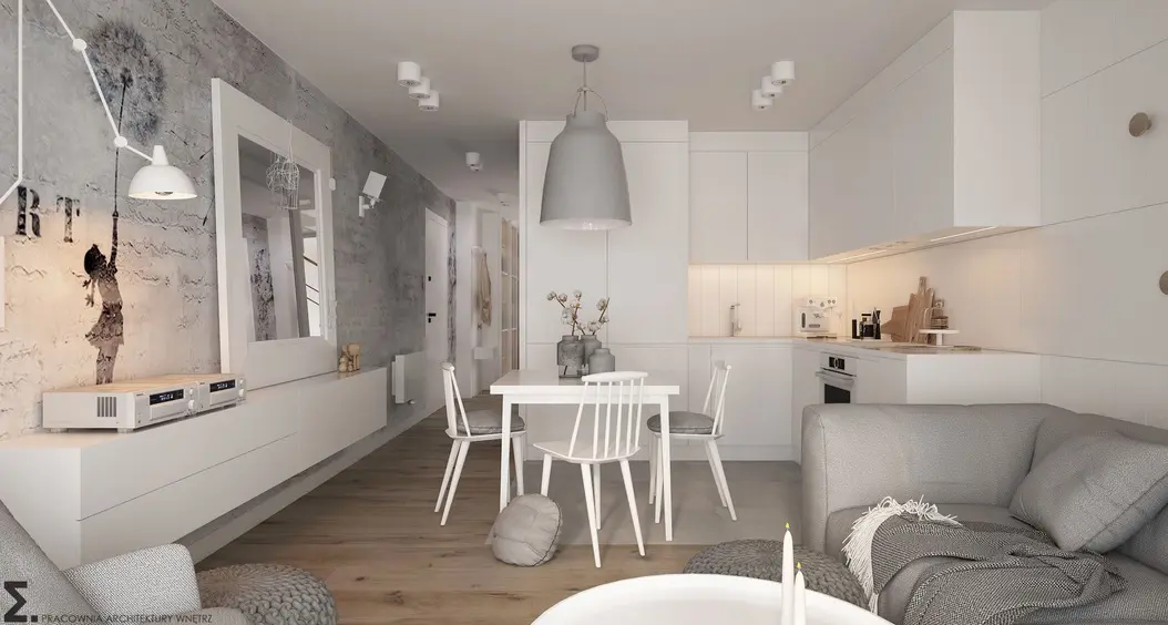 Proj: Elementy mieszkanie dwupoziomowe