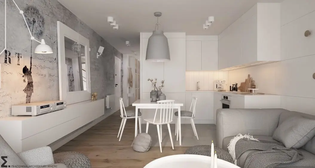 Apartament dwupoziomowy Praska Park