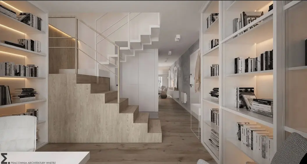 Apartament dwupoziomowy Praska Park