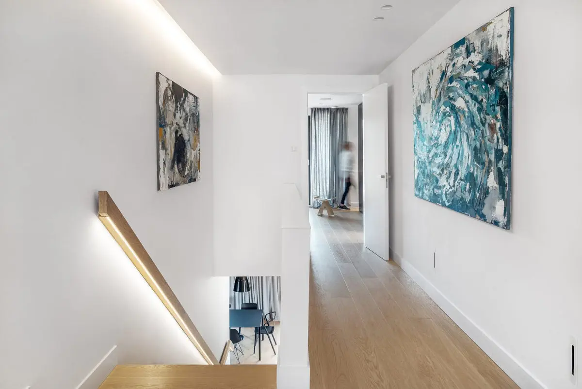 Wnętrze eko rezydencji w Chybach, proj. Ev Architects, foto.: Tom Kurek