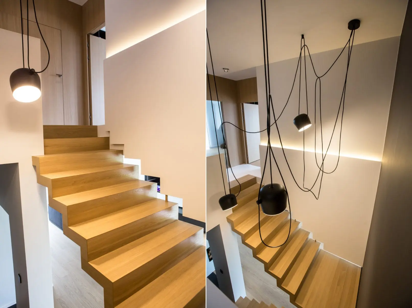 Klatka schodowa, proj. Ev Architects