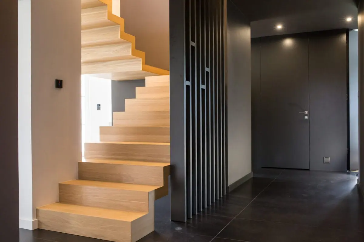 Klatka schodowa, proj. Ev Architects