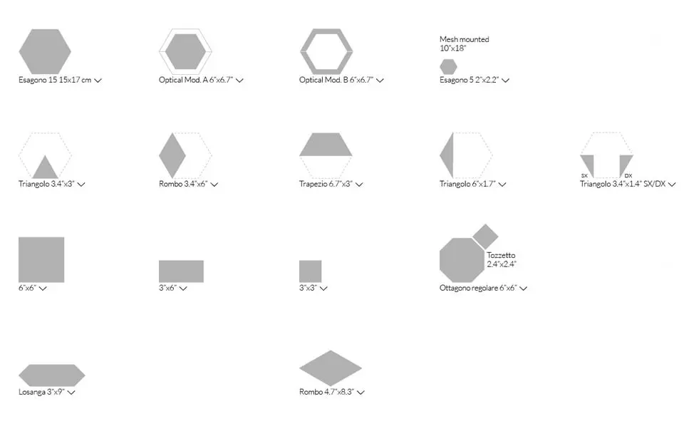 Etruria Design kolekcja Hex