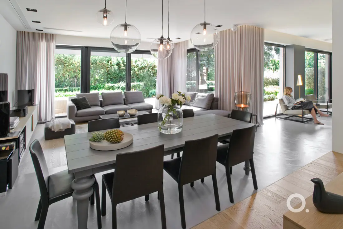 Nowoczesne wnętrze, proj. Aga Kobus STUDIO.O., photo: Hanna Długosz