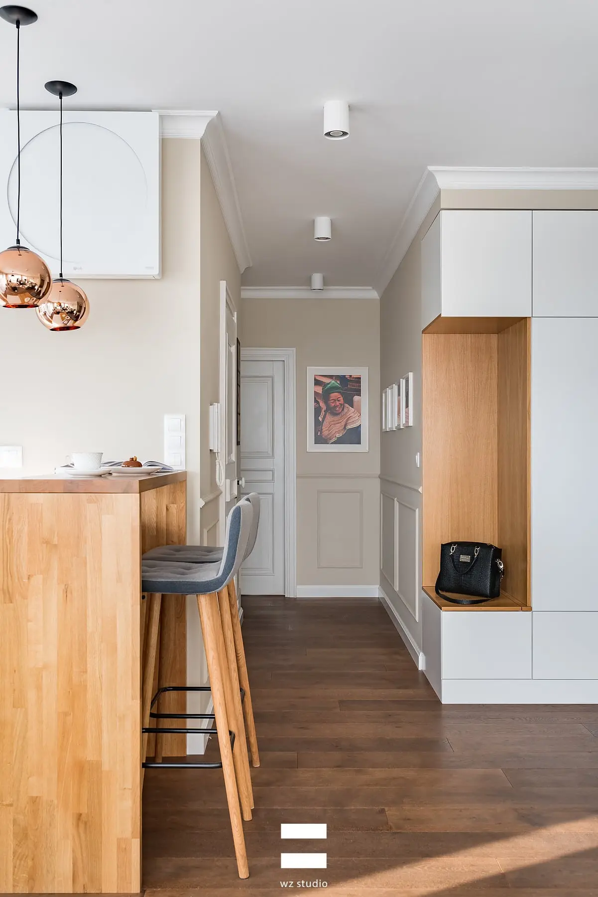 projekt mieszkania w Lublinie 90m2 WZ Studio