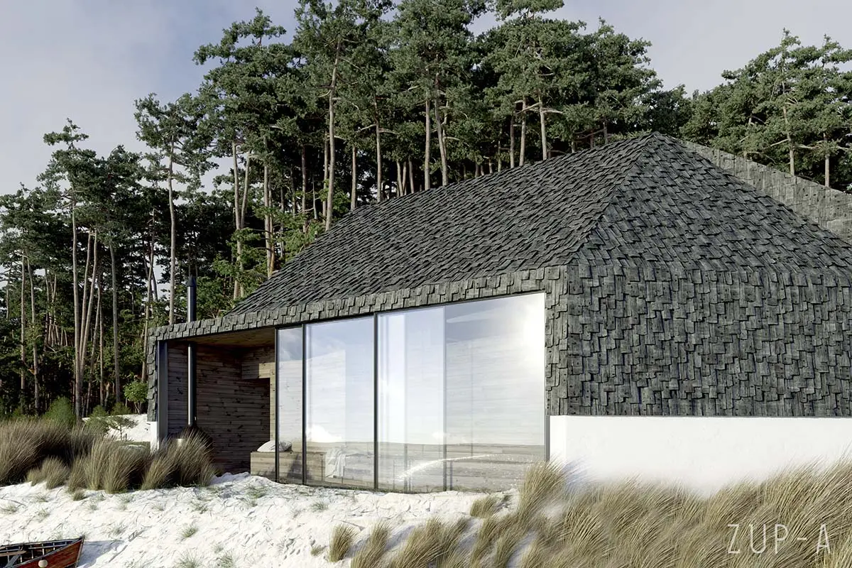 Dom na Plaży projekt Zup-a