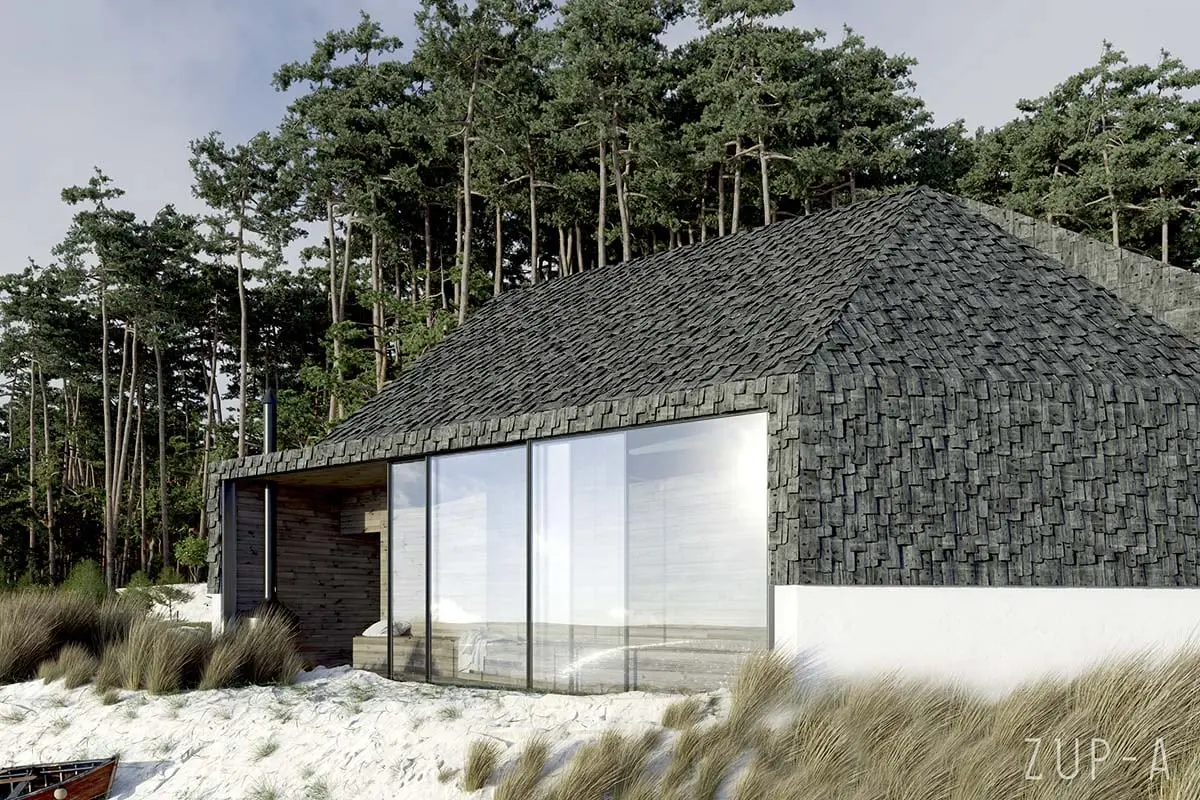 Dom na Plaży projekt Zup-a