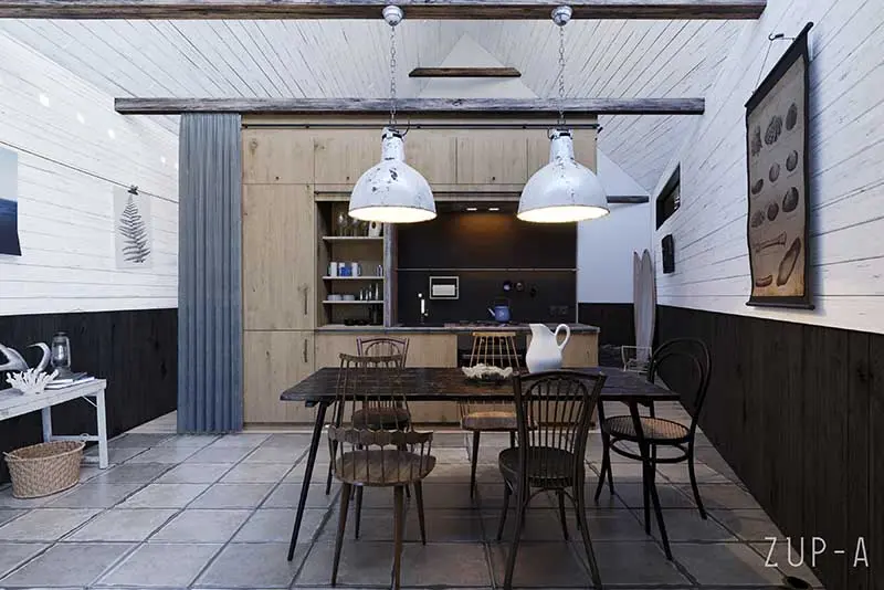 Dom na Plaży projekt Zup-a