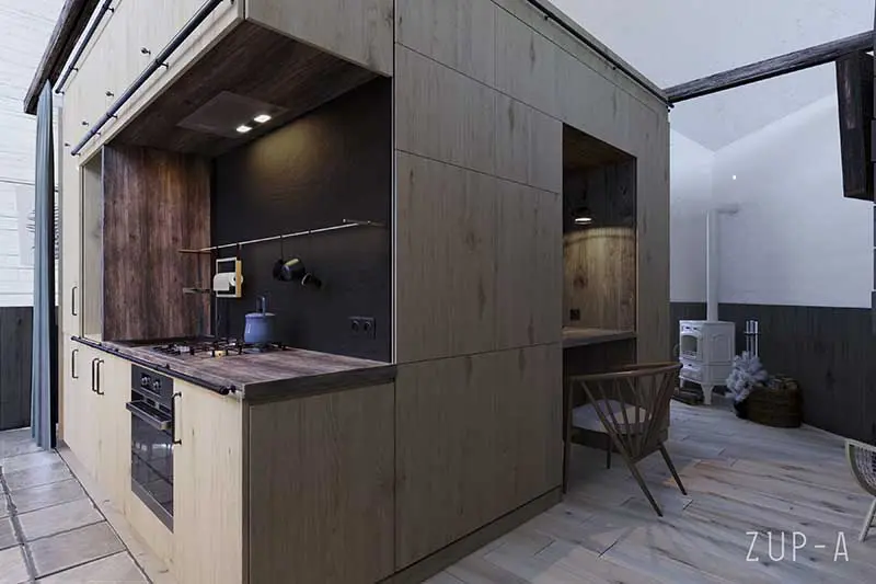 Dom na Plaży projekt Zup-a