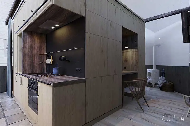 Dom na Plaży projekt Zup-a