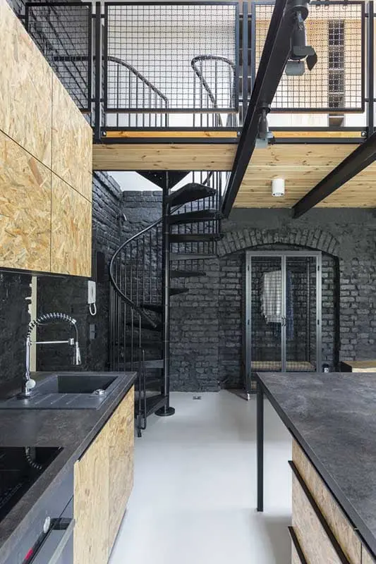 Loft z antresolą | proj. One Design, architekt Monika Pniewska