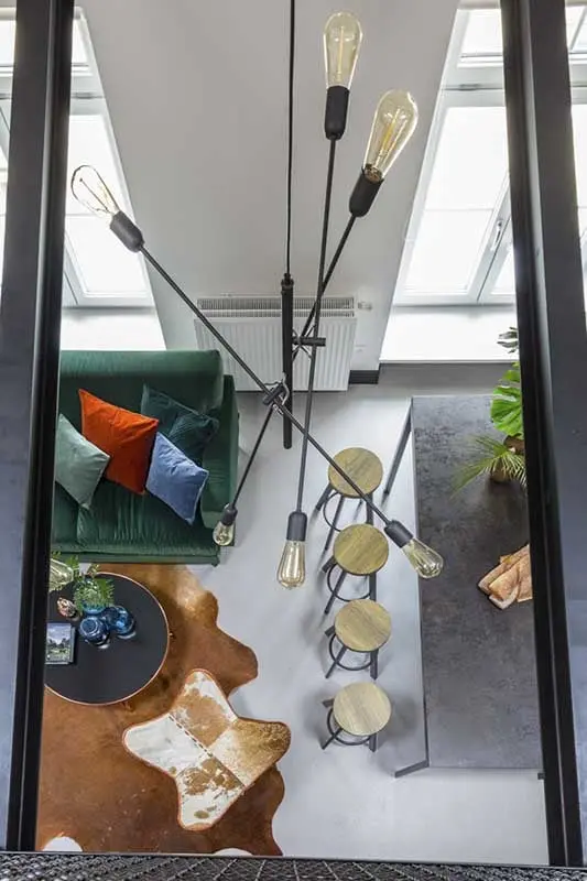 Loft z antresolą | proj. One Design, architekt Monika Pniewska