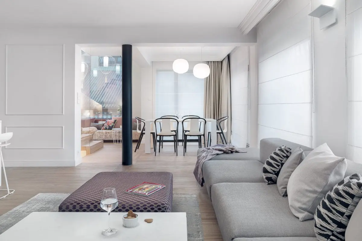 Salon połączony z jadalnią | proj. formativ