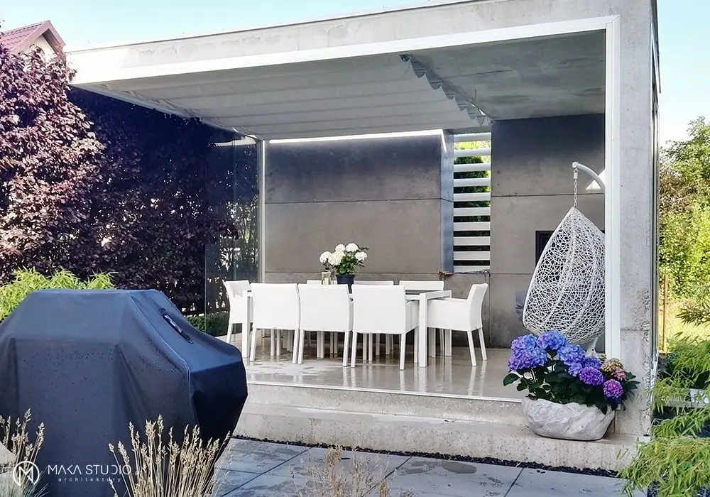 Altana ogrodowa | proj. MAKA.STUDIO