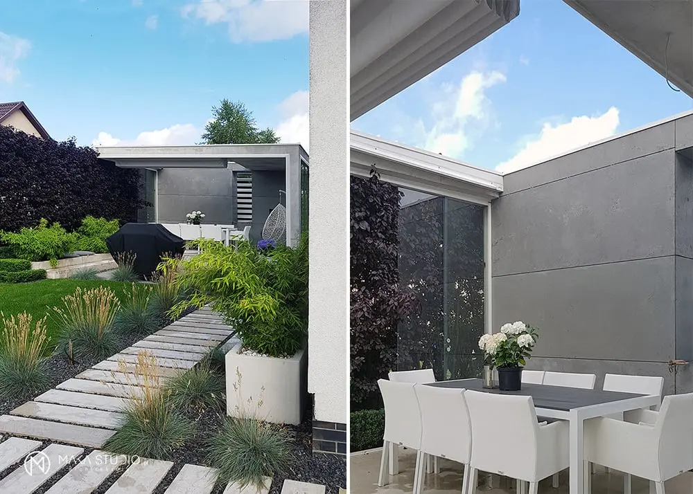 Altana ogrodowa | proj. MAKA.STUDIO