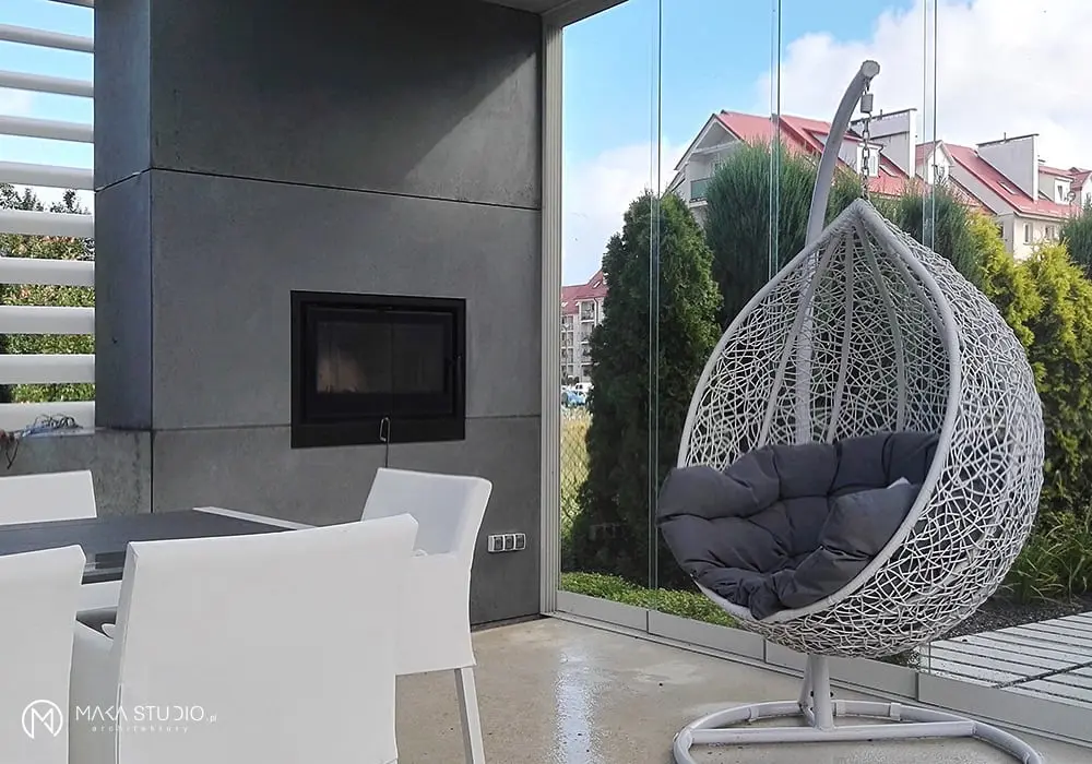 Altana ogrodowa | proj. MAKA.STUDIO