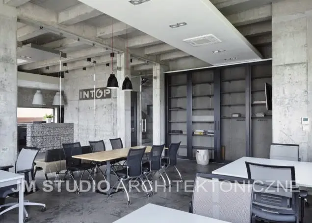 Siedziba firmy Intop Warszawa projekt JM Studio.