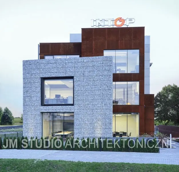 Siedziba firmy Intop Warszawa projekt JM Studio.