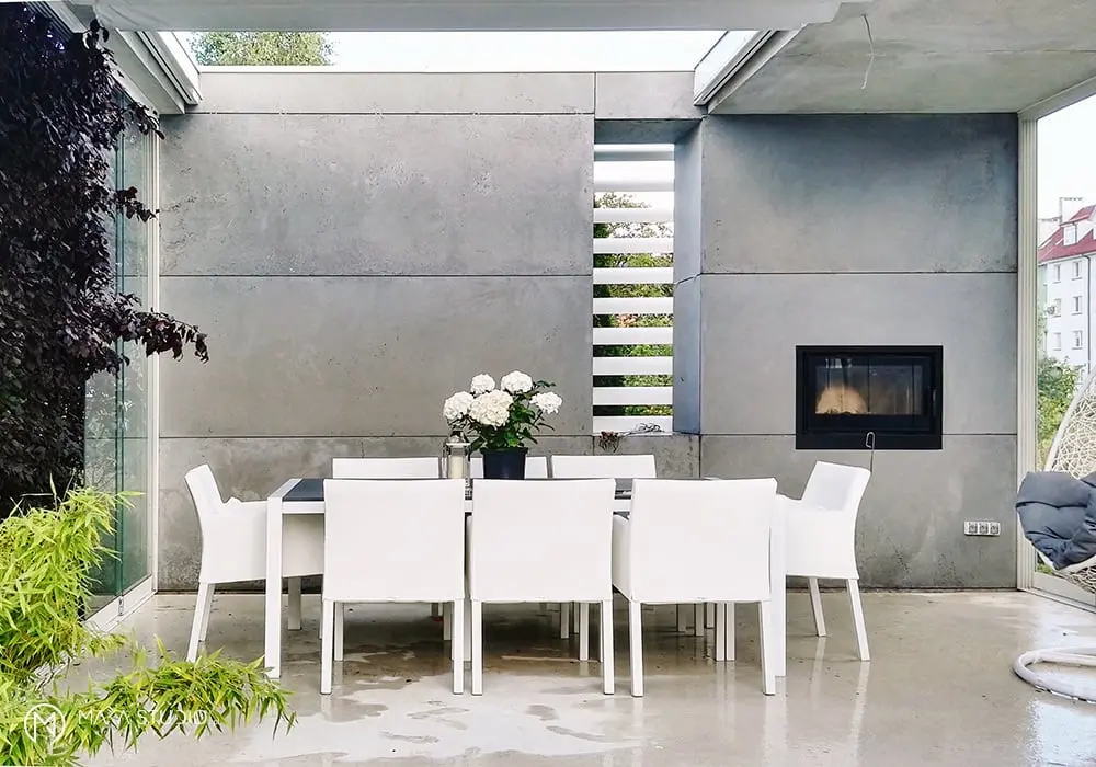 Altana ogrodowa | proj. MAKA.STUDIO