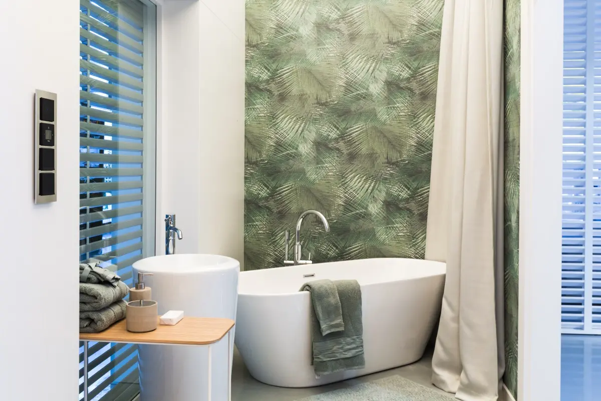 Tapeta w łazience | ABB