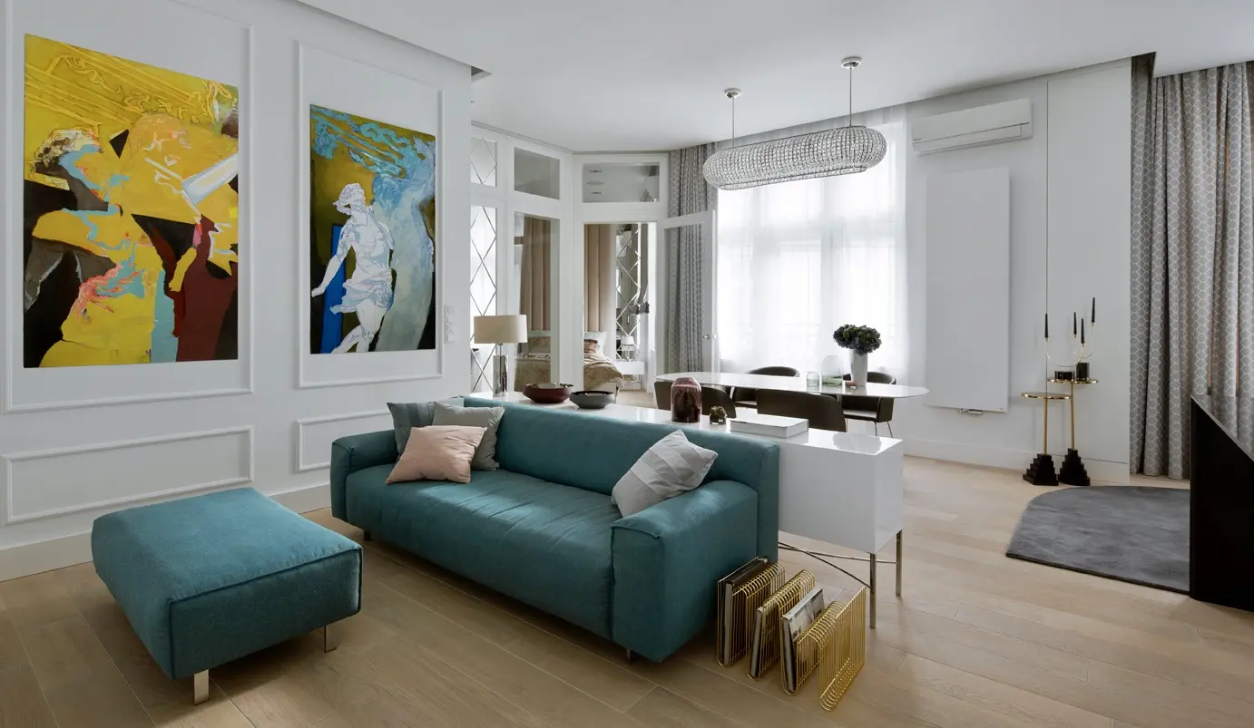 Klimat paryskiej kamienicy w projekcie Nasciturus design