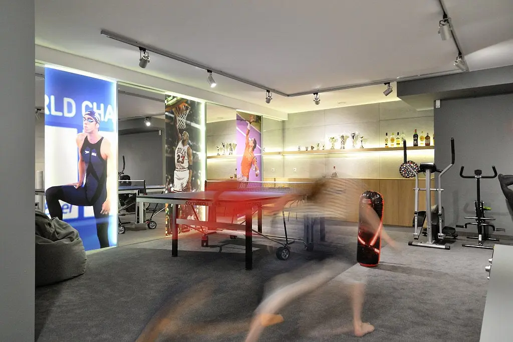 Pomieszczenie do gier, zabaw i sportu | proj. Ministerstwo Spraw we Wnętrzach