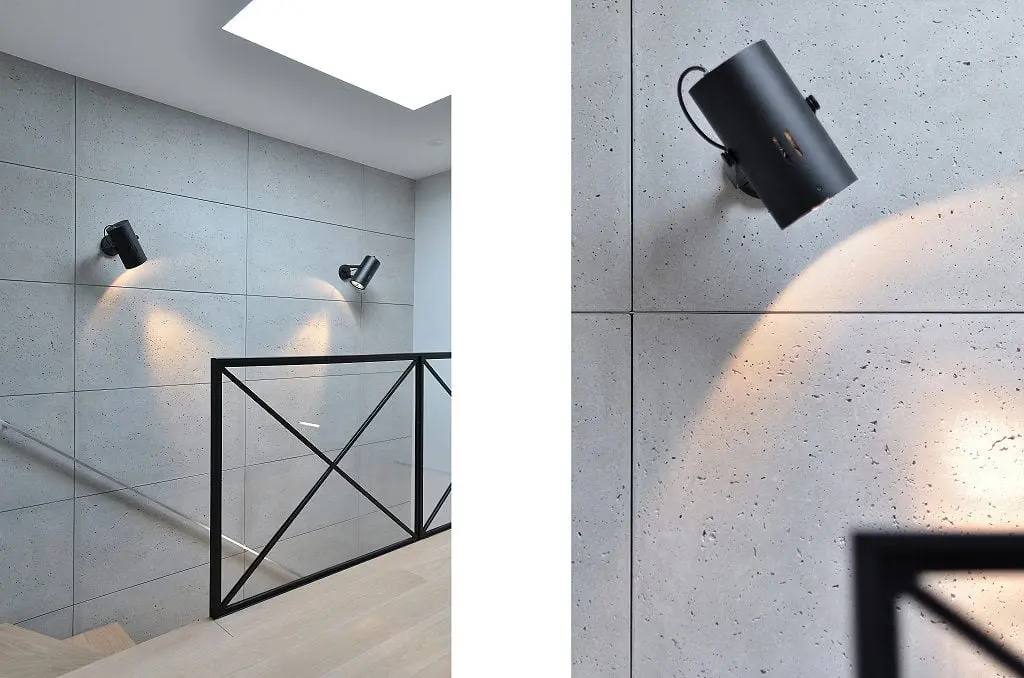 Klatka schodowa "udekorowana" betonem | proj. Ministerstwo Spraw we Wnętrzach