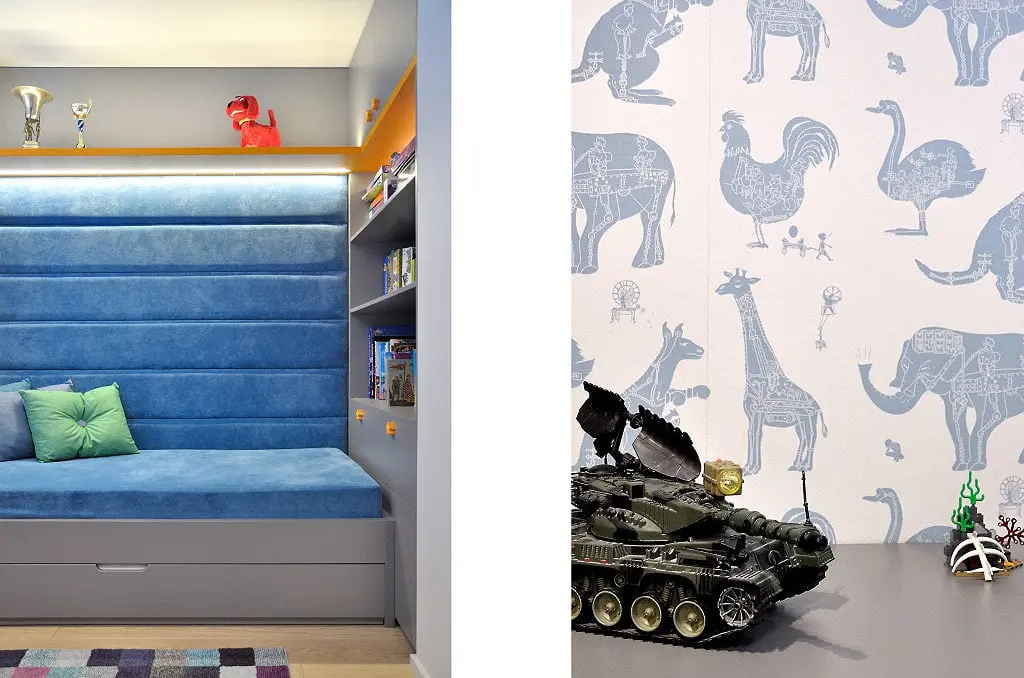 Pokój dziecięcy | proj. Ministerstwo Spraw we Wnętrzach