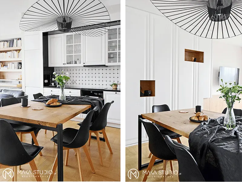 Jadalnia, proj. MAKA.STUDIO