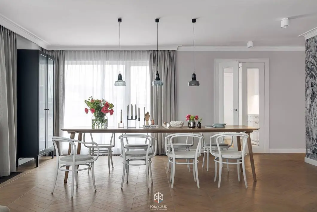 Czasami mniej znaczy więcej, tak jak w tym projekcie - Loft Magdalena Adamus, photo: Tom Kurek