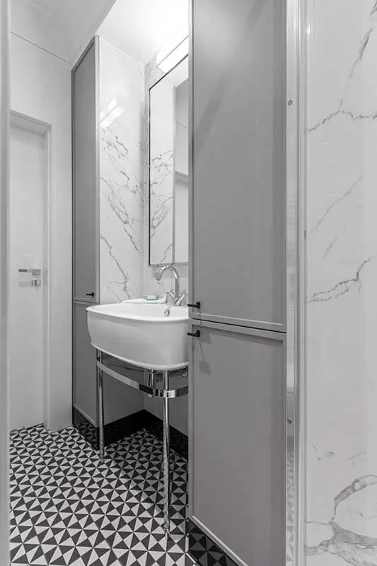 Projekt łazienki - JT Grupa, photo: Alexandra Dermont Ayuko Studio