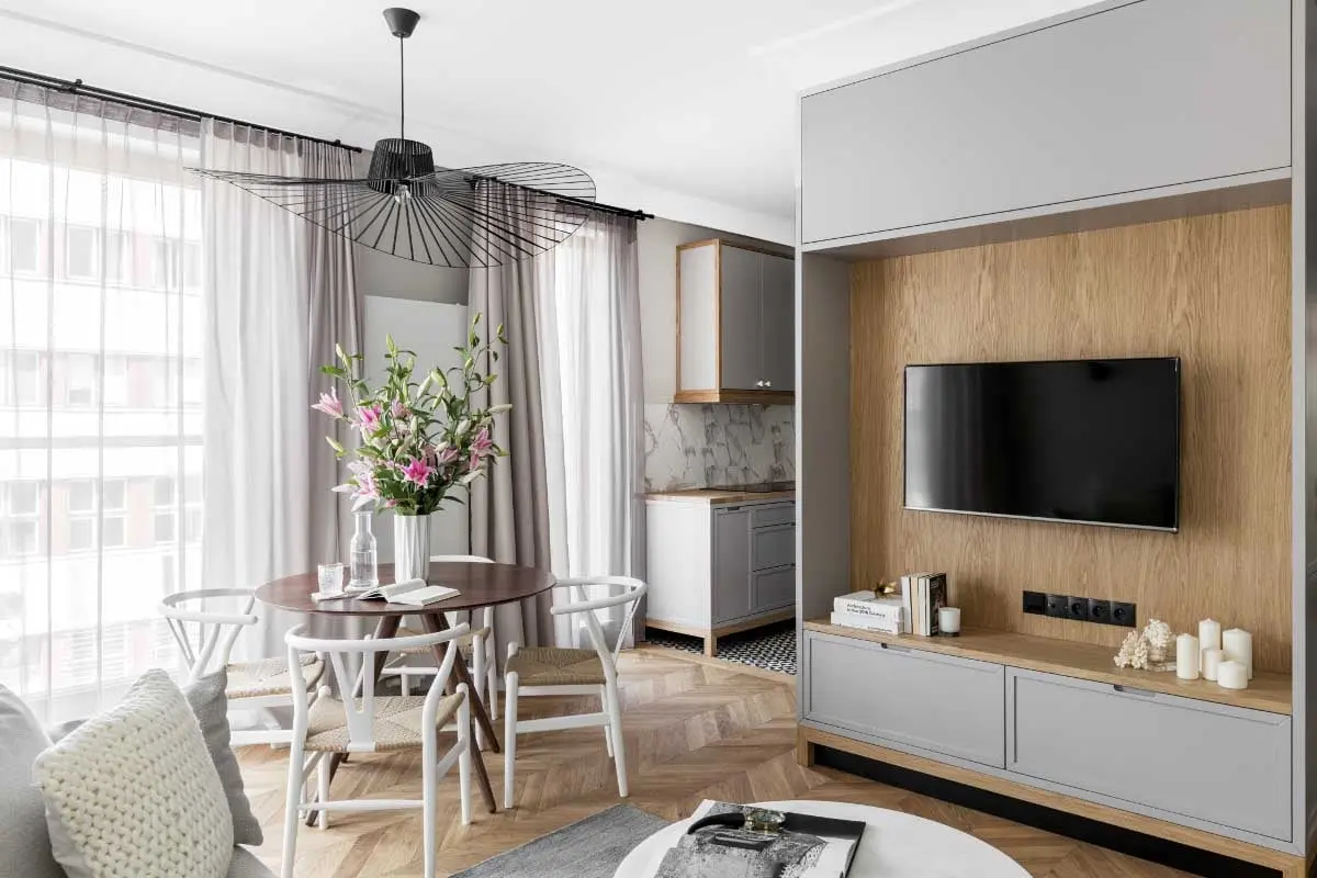 Wnętrze w stylu skandynawskim | proj. JT Grupa, photo: Alexandra Dermont Ayuko Studio