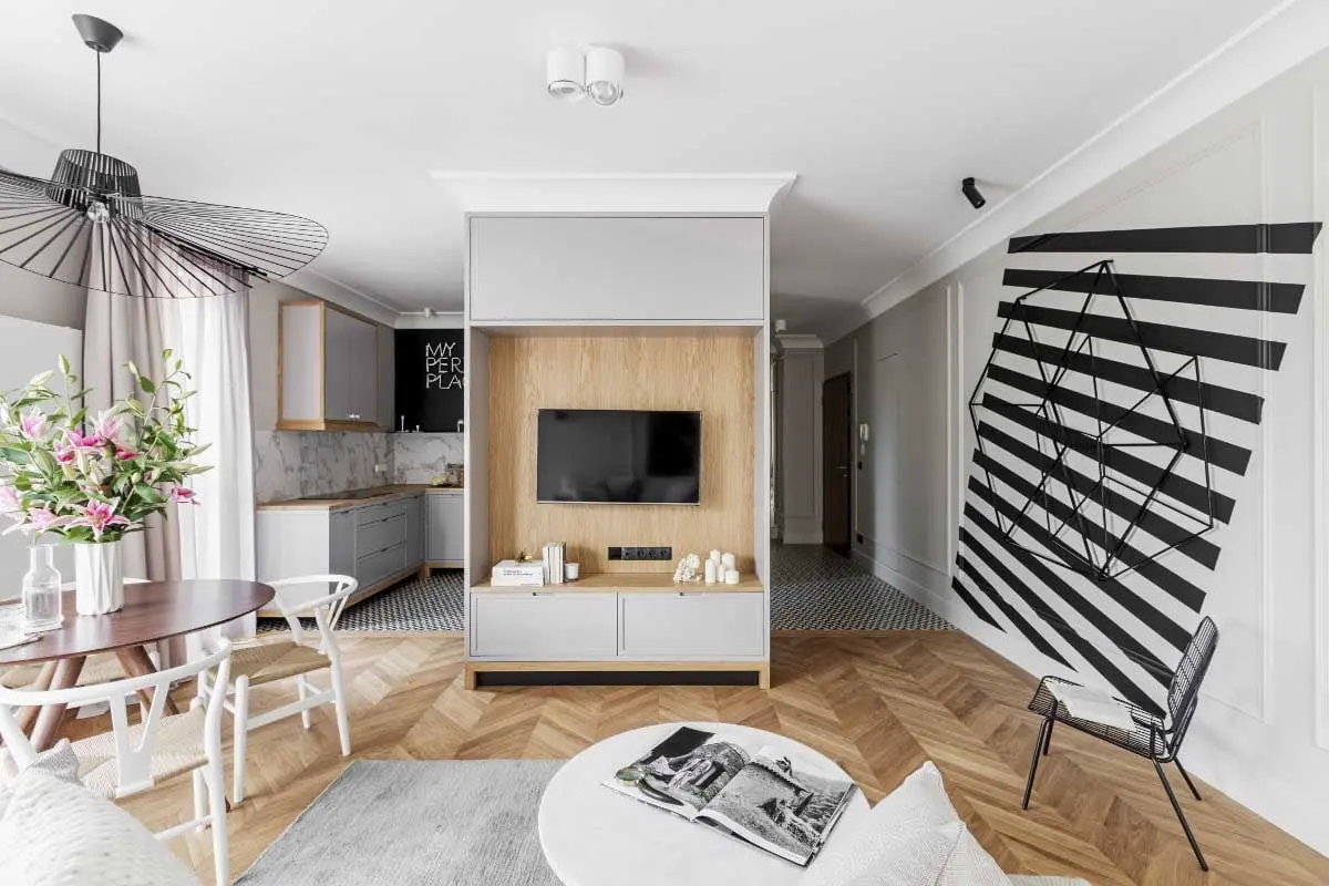 Projekt w stylu skandynawskim - JT Grupa | photo: Alexandra Dermont Ayuko Studio