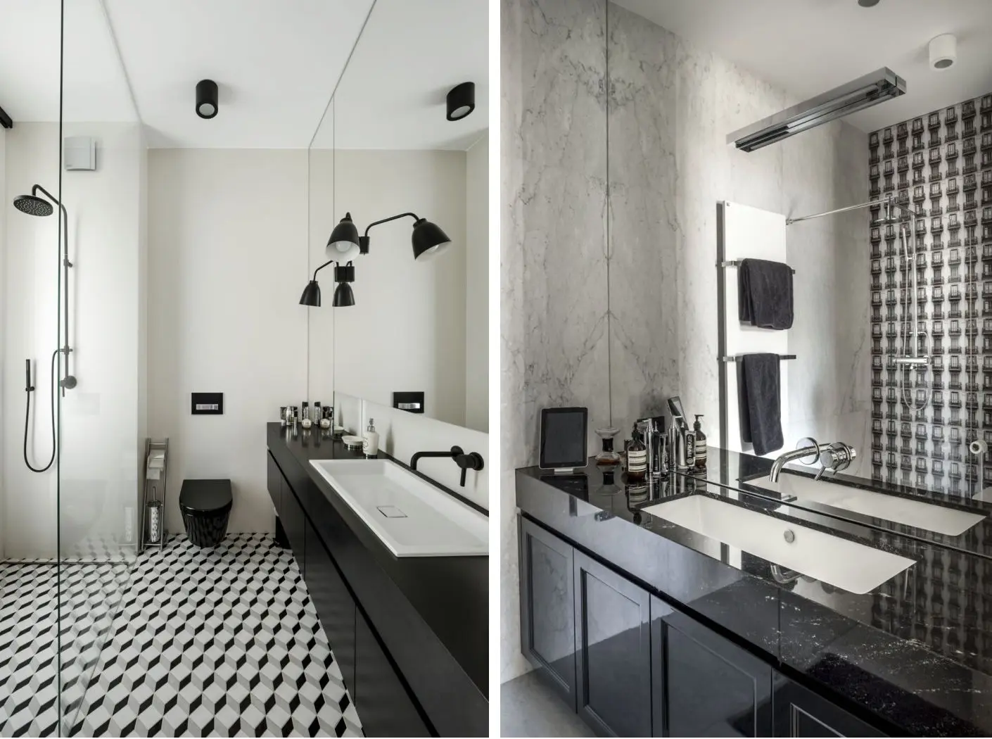 Umywalki meblowe w projekcie Anny Koszeli