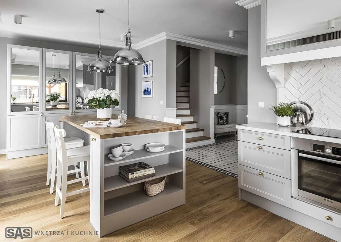 Stylowa kuchnia | proj. SAS Wnętrza i Kuchnie