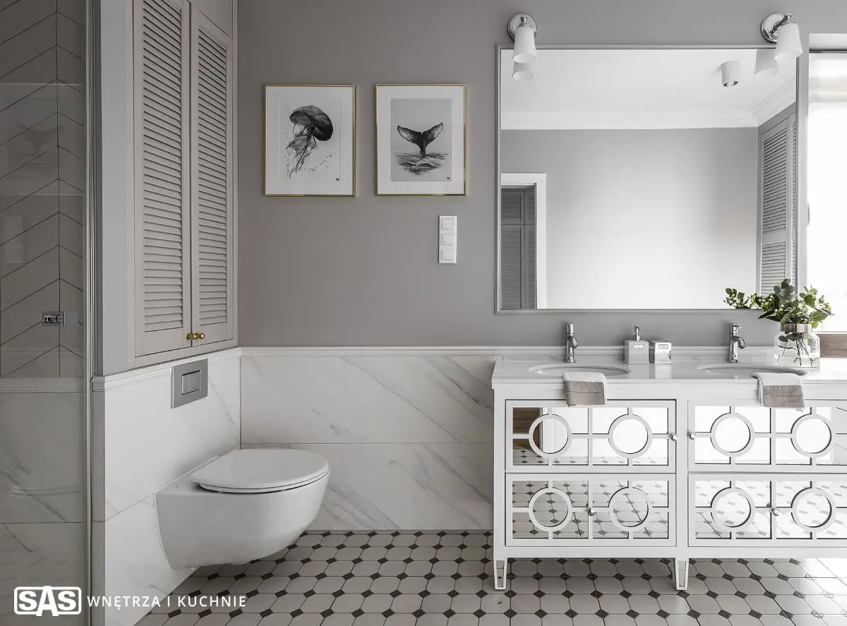 Łazienka | proj. SAS Wnętrza i Kuchnie