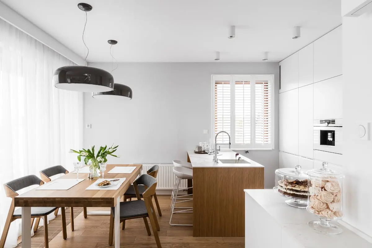 Aneks kuchenny z jadalnią | proj. MAKA.STUDIO, zdjęcie: Fotomohito