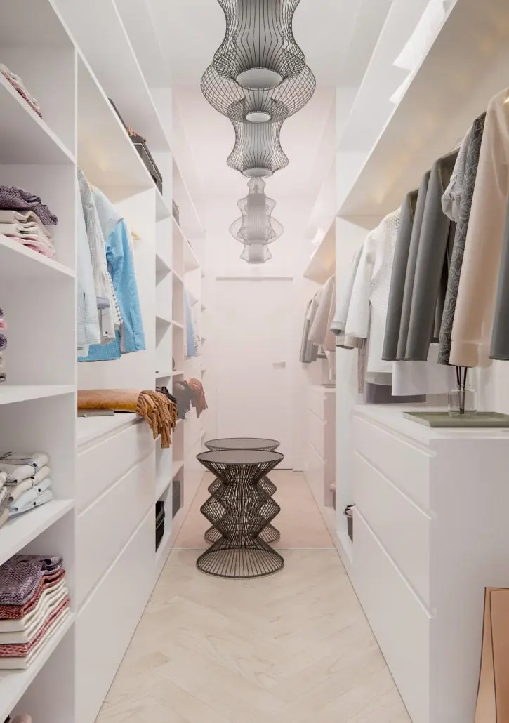 Projekt wnętrza domu w Nadarzynie pracownia Naboo