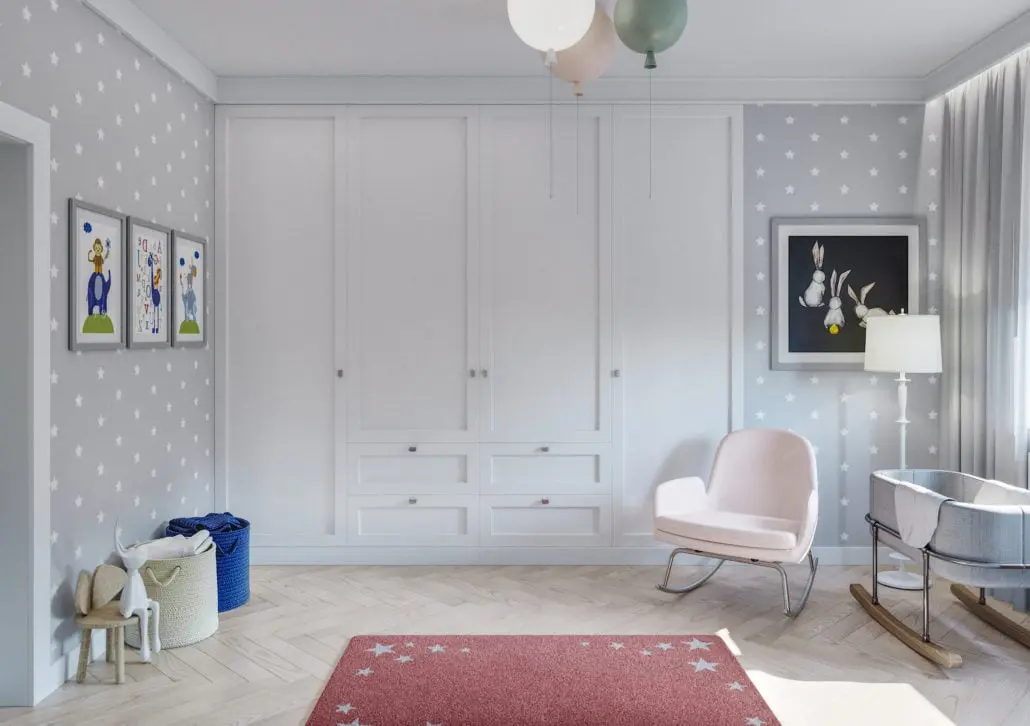 Projekt wnętrza domu w Nadarzynie pracownia Naboo