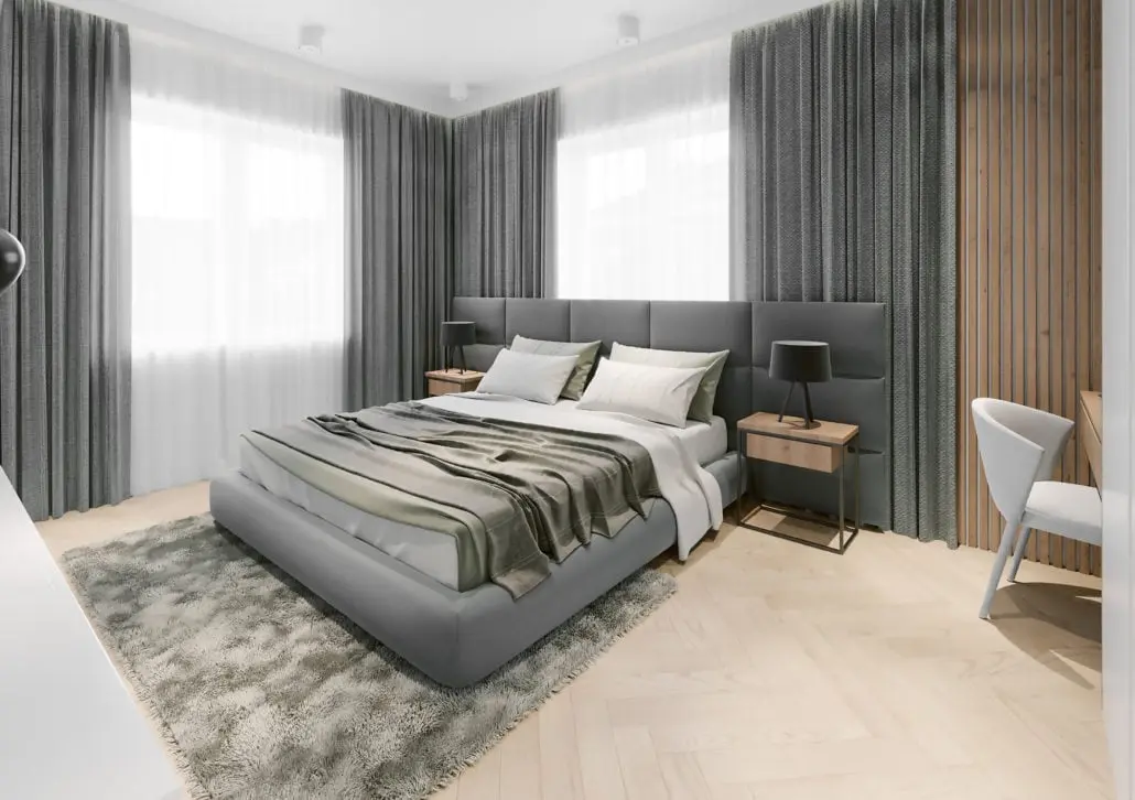 Projekt wnętrza domu w Nadarzynie pracownia Naboo