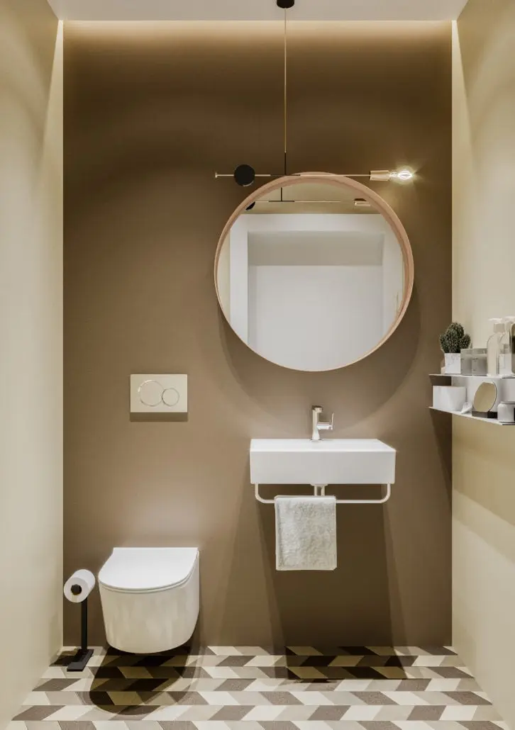 Projekt wnętrza domu w Nadarzynie pracownia Naboo